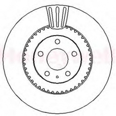 562289B BENDIX Тормозной диск