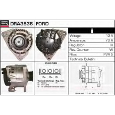 DRA3536 DELCO REMY Генератор