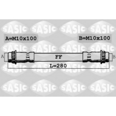 SBH0286 SASIC Тормозной шланг