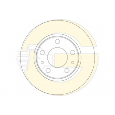 6064123 GIRLING Тормозной диск