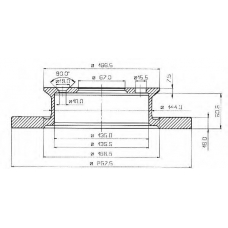 BDC3715 QUINTON HAZELL Тормозной диск