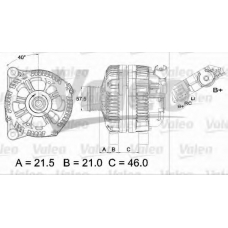 437432 VALEO Генератор