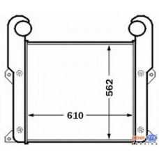 8ML 376 776-671 HELLA Интеркулер