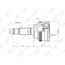 CO7307A LYNX Шрус наружный