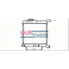 5301201 KUHLER SCHNEIDER Радиатор, охлаждение двигател