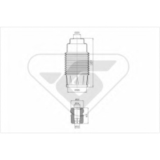 KP002 HUTCHINSON Пылезащитный комплект, амортизатор