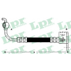 6T47658 LPR Тормозной шланг