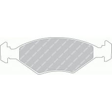 FDB519 FERODO Комплект тормозных колодок, дисковый тормоз