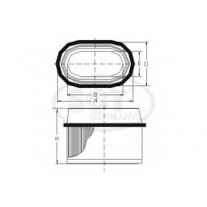 SB 291 SCT Воздушный фильтр