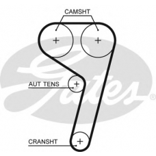5669XS GATES Ремень ГРМ