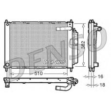 DRM46101 DENSO модуль охлаждения