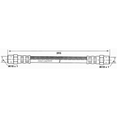 FBH6030 FIRST LINE Тормозной шланг