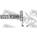 0223-R20R FEBEST Тяга / стойка, стабилизатор