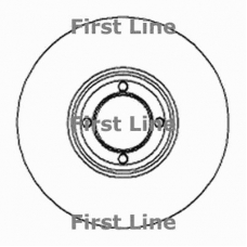 FBD123 FIRST LINE Тормозной диск