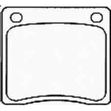 T0861 PAGID Комплект тормозных колодок, дисковый тормоз