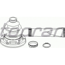 500 596 TOPRAN Комплект пылника, приводной вал