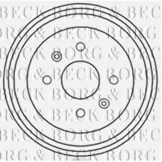 BBR7213 BORG & BECK Тормозной барабан