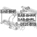 SAB-BHF FEBEST Подвеска, рычаг независимой подвески колеса