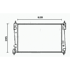 RM0743 EQUAL QUALITY Радиатор, охлаждение двигателя