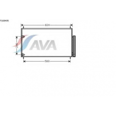 TOA5405 AVA Конденсатор, кондиционер