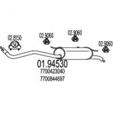 01.94530 MTS Глушитель выхлопных газов конечный