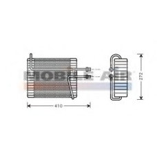 5900V103 VAN WEZEL Испаритель, кондиционер