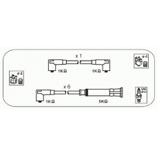 HR10 JANMOR Комплект проводов зажигания