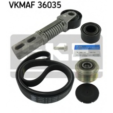VKMAF 36035 SKF Поликлиновой ременный комплект