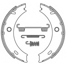 BSA2196.00 OPEN PARTS Комплект тормозных колодок