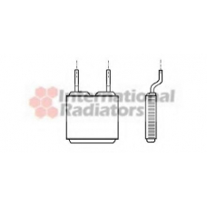 37006197 VAN WEZEL Теплообменник, отопление салона