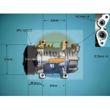 14-7482P AUTO AIR GLOUCESTER Компрессор, кондиционер