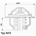 3472.87D WAHLER Термостат, охлаждающая жидкость