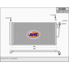 43388 AHE Конденсатор, кондиционер