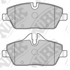 PN0508 NiBK Комплект тормозных колодок, дисковый тормоз