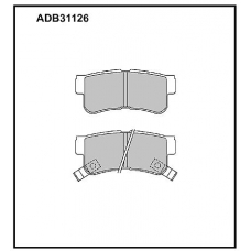 ADB31126 Allied Nippon Тормозные колодки