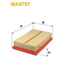 WA9787 WIX Воздушный фильтр