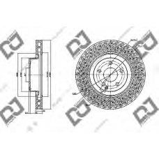 BD1148 DJ PARTS Тормозной диск