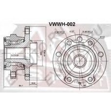 VWWH-002 ASVA Ступица колеса