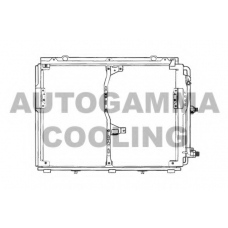 101705 AUTOGAMMA Конденсатор, кондиционер