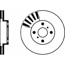 MDC1318 MINTEX Тормозной диск
