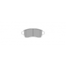FBP-1651 FREMAX Комплект тормозных колодок, дисковый тормоз