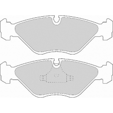 FD6663A NECTO Комплект тормозных колодок, дисковый тормоз