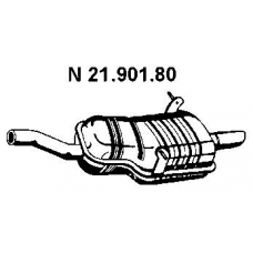 21.901.80 EBERSPACHER Глушитель выхлопных газов конечный