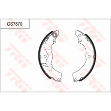 GS7870 TRW Комплект тормозных колодок