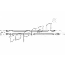 302 063 TOPRAN Трос, стояночная тормозная система