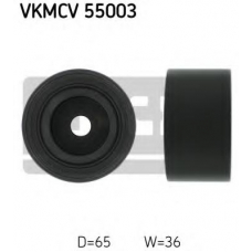 VKMCV 55003 SKF Паразитный / ведущий ролик, поликлиновой ремень