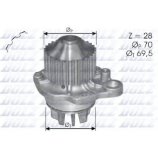 C121 DOLZ Водяной насос