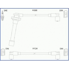 134522 Huco Комплект проводов зажигания