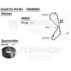 F904066V FLENNOR Комплект ремня грм