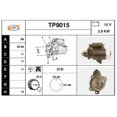 TP9015 SNRA Стартер